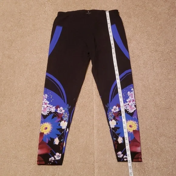 Sweaty Betty Women's Tokyo Bloom 7/8 Leggings - Picture 7 of 10